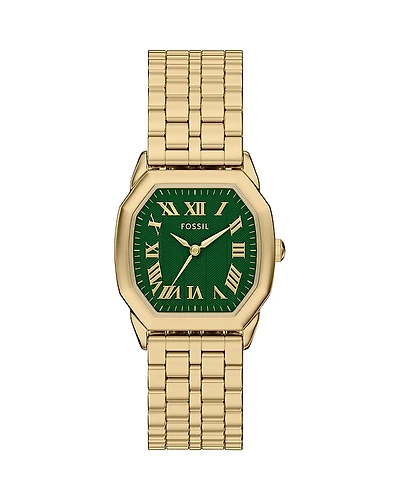 Fossil Harlow Three-Hand Gold-Tone Stainless Steel Watch, 32mm