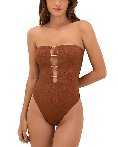 ViX Paula Hermanny Firenze Judy One Piece Swimsuit