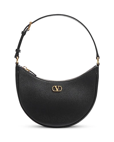 Valentino Garavani VLogo Signature Mini Hobo Shoulder Bag