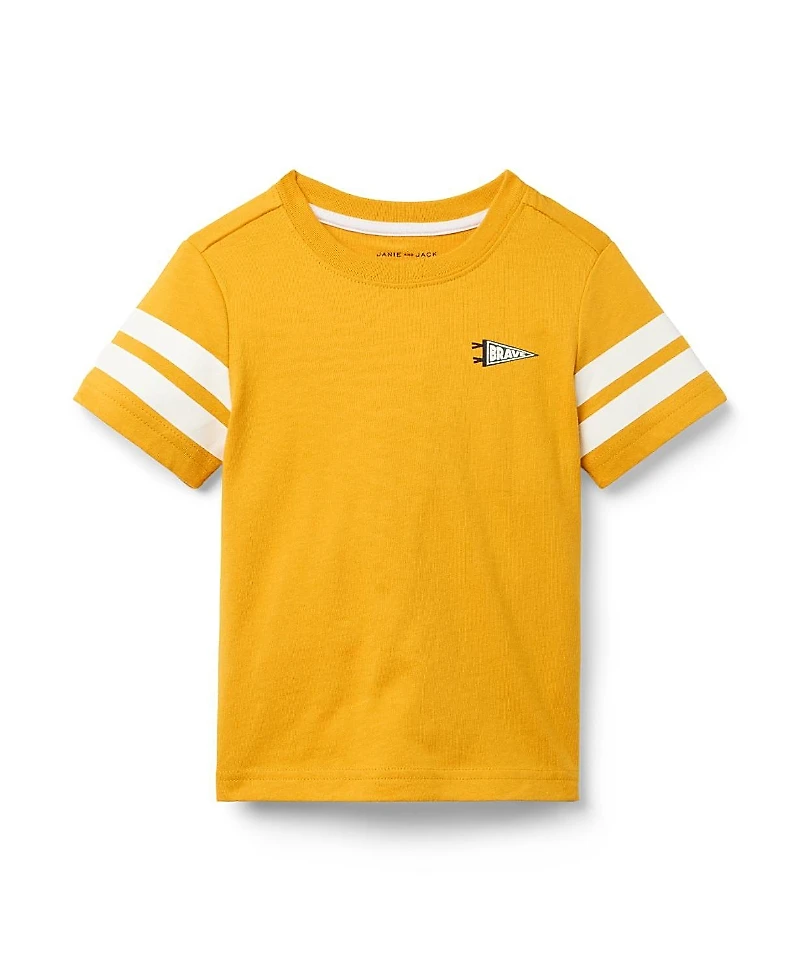 Janie and Jack Boys' Pennant Flag Tee - Little Kid, Big Kid