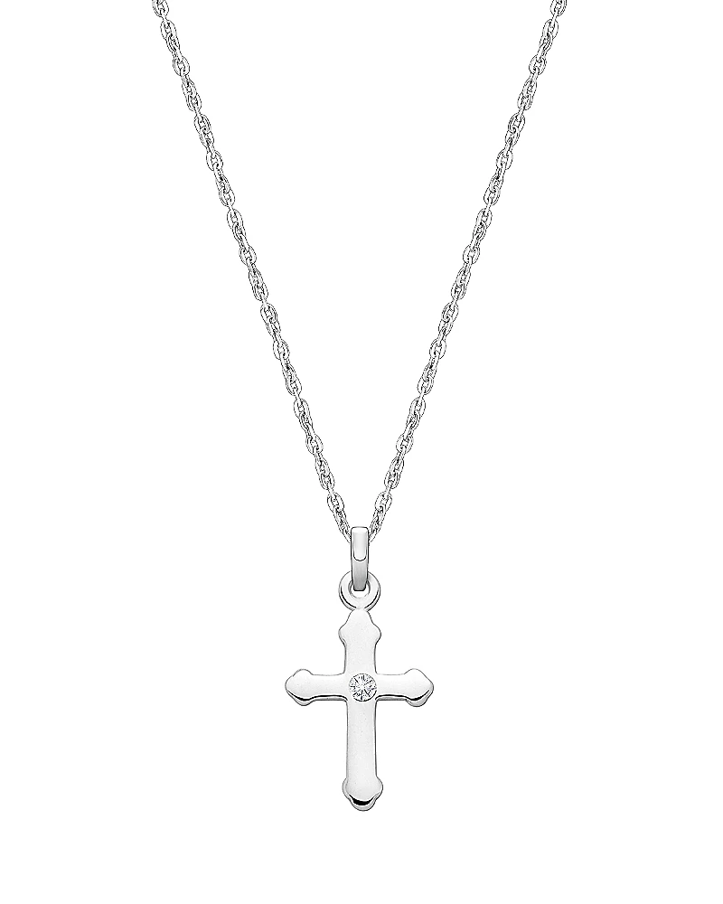 Tiny Blessings Children's Sterling Silver A Child's Faith 12-14 Necklace