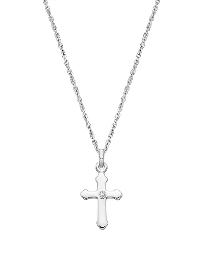 Tiny Blessings Children's Sterling Silver A Child's Faith 12-14 Necklace
