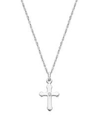 Tiny Blessings Children's Sterling Silver A Child's Faith 12-14 Necklace