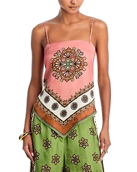 Alemais Contina Scarf Top