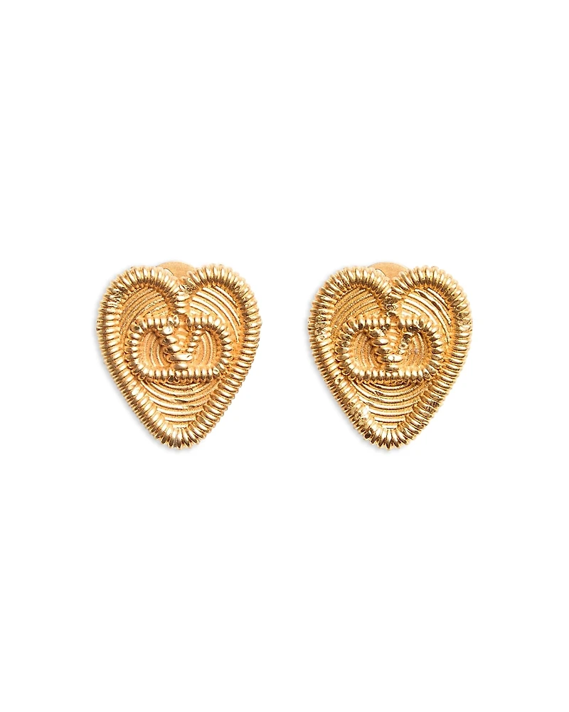Valentino Garavani Heart Logo Earrings