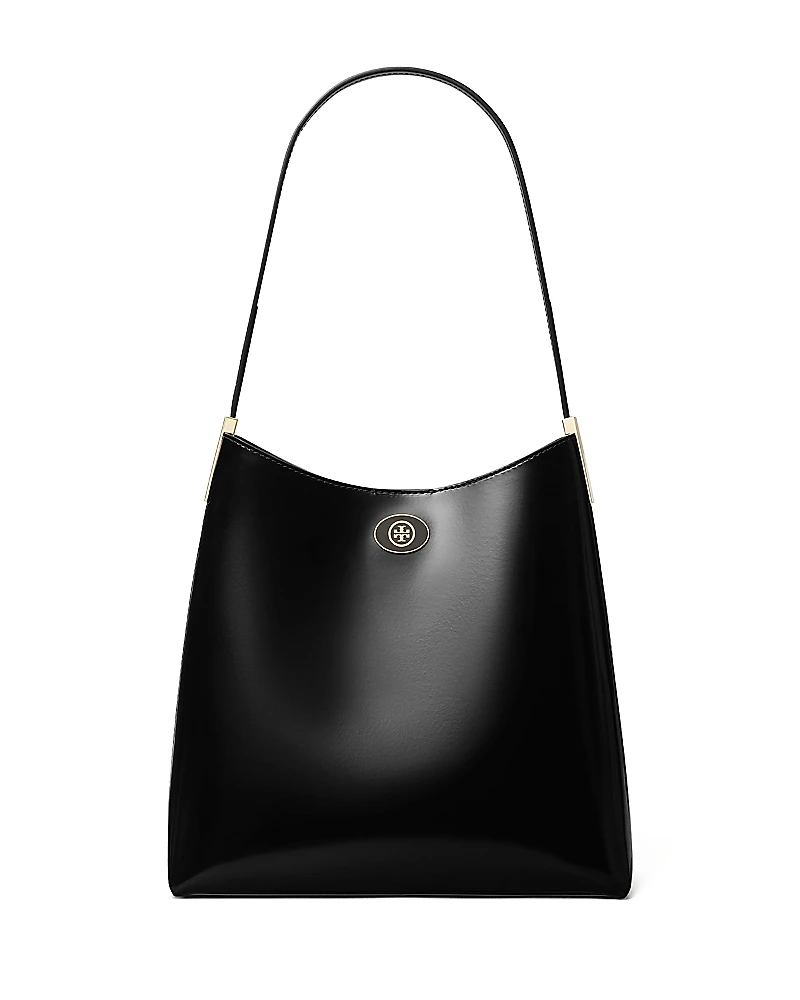 Tory Burch Robinson Spazzolato Leather Hobo Bag