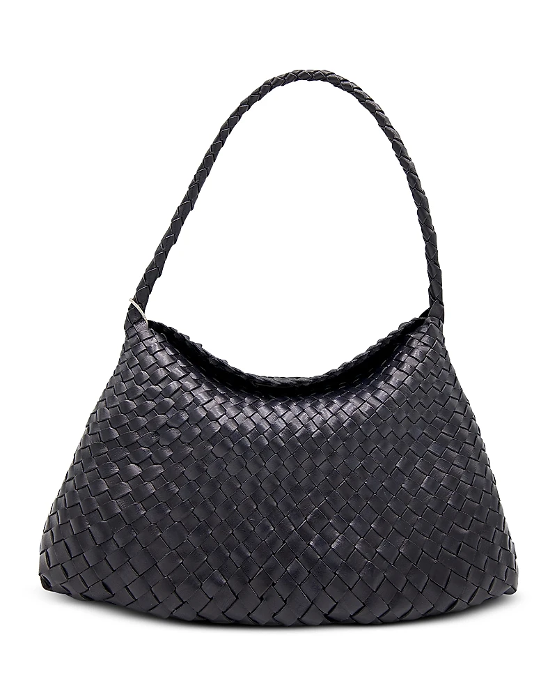 Dragon Diffusion Santa Maria Woven Leather Shoulder Bag