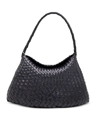 Dragon Diffusion Santa Maria Woven Leather Shoulder Bag