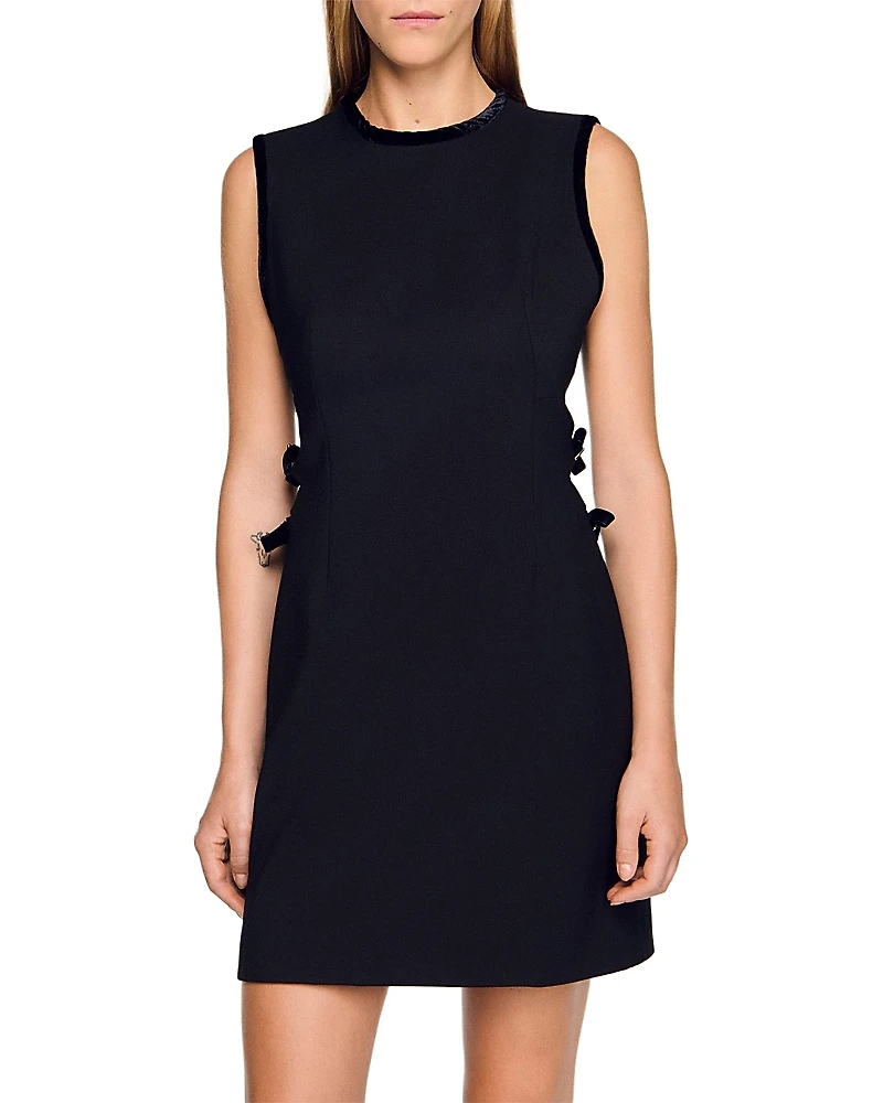 Sandro Aurore Cutout Mini Dress