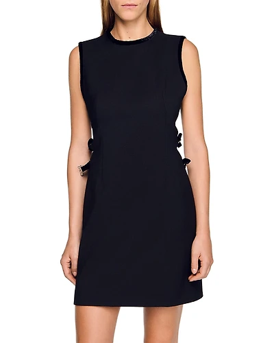 Sandro Aurore Cutout Mini Dress