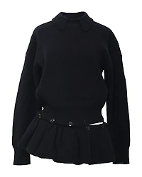 rokh Detachable Peplum Sweater