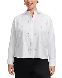 Foxcroft Plus Marina Pearl Shirt