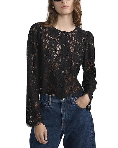 Frame The Lace Blouse