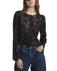 Frame The Lace Blouse