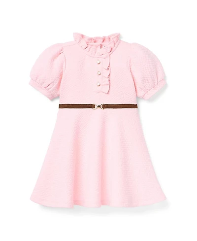 Janie and Jack Girls' The Quilted Equestrian Dress - Baby, Little Kid, Big Kid