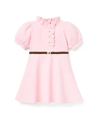 Janie and Jack Girls' The Quilted Equestrian Dress - Baby, Little Kid, Big Kid