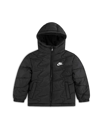 Nike Boys' Swoosh Quilt Puffer Jacket - Little Kid, Big Kid