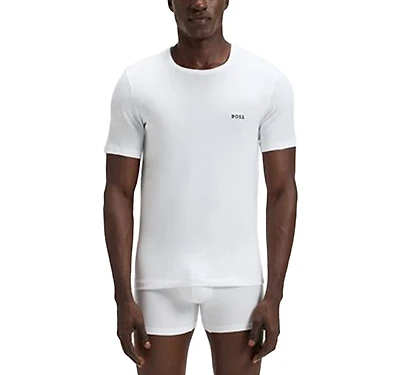 Boss Jersey Cotton Tee, Pack of 3