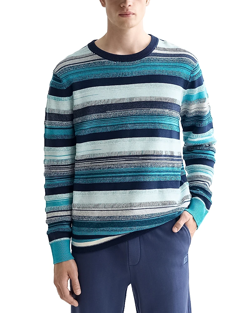 Scotch & Soda Striped Crewneck Sweater