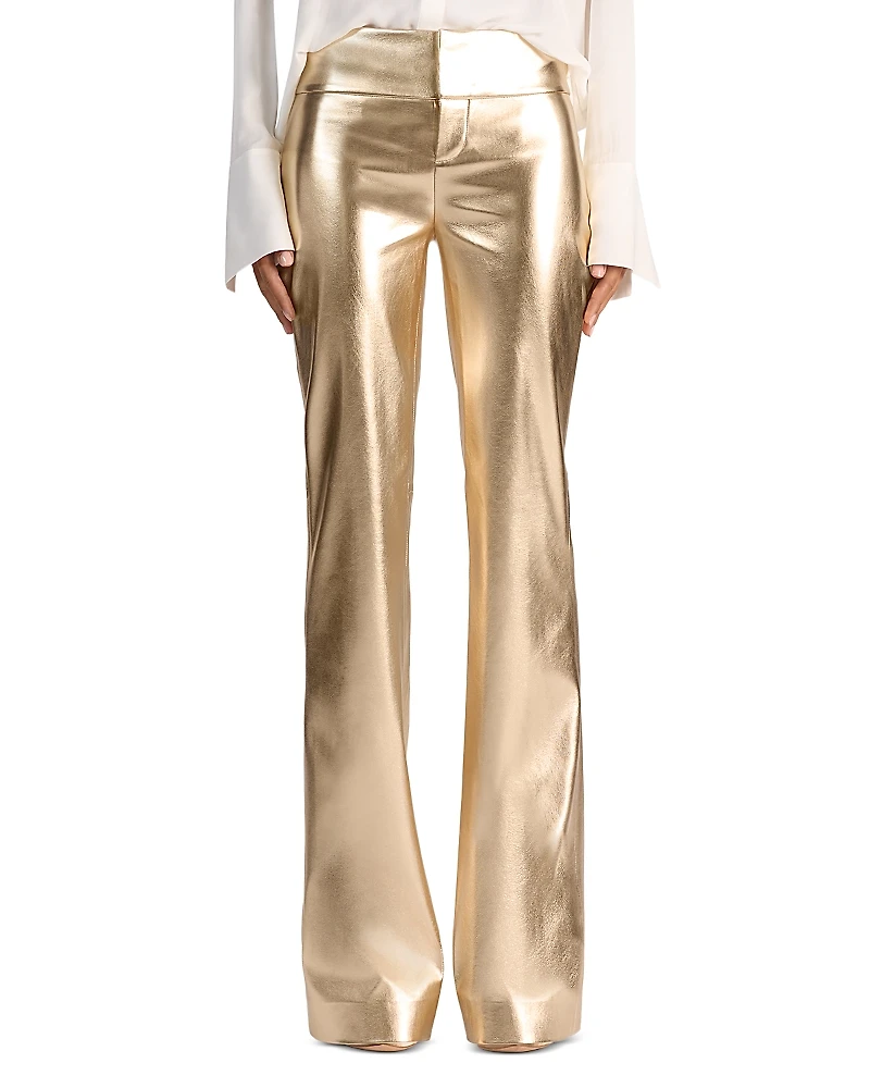 Alice and Olivia Faux Leather Pants