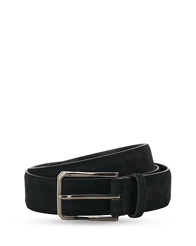Boggi Milano Men's Nubuck Leather Belt - Exclusive