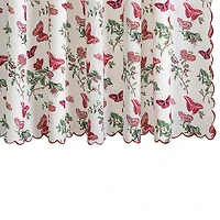 Matouk Baudin Butterfly Linen Shower Curtain, 72W x 72L