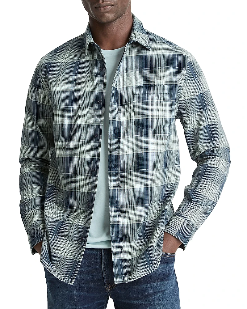 Vince Big Sky Long Sleeve Button Front Shirt