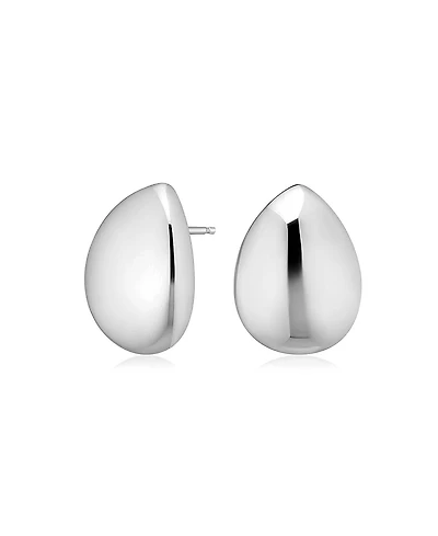 Oradina Sterling Silver Reflection Studs