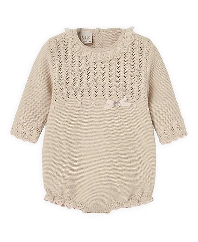 Paz Rodriguez Girls' Newborn Alegria Romper - Baby