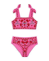 Beach Riot Girls' Little Stella Janie Two Piece Swimsuit - Kid, Big Kid