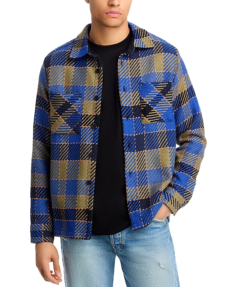 Wax London Whiting Pike Check Overshirt
