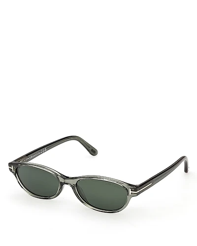 Tom Ford Chloe Oval Sunglasses, 52mm