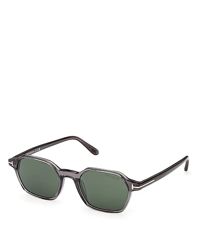 Tom Ford Joey Geometric Sunglasses, 51mm