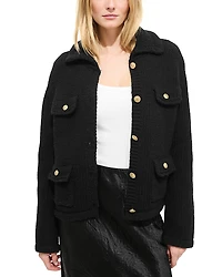 Alex Mill Edinburgh Merino Wool Sweater Jacket