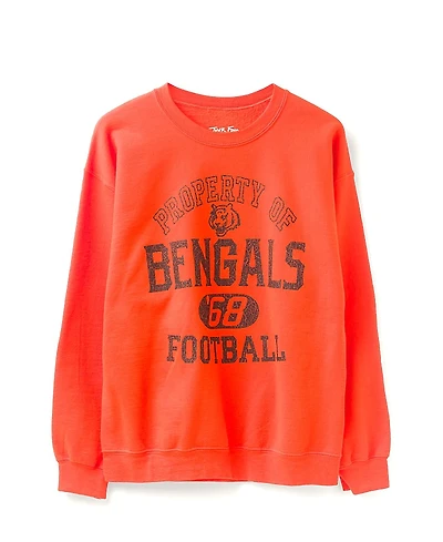 Junk Food Clothing Unisex Nfl Cincinnati Bengals Property Flea Market Crew Fleece