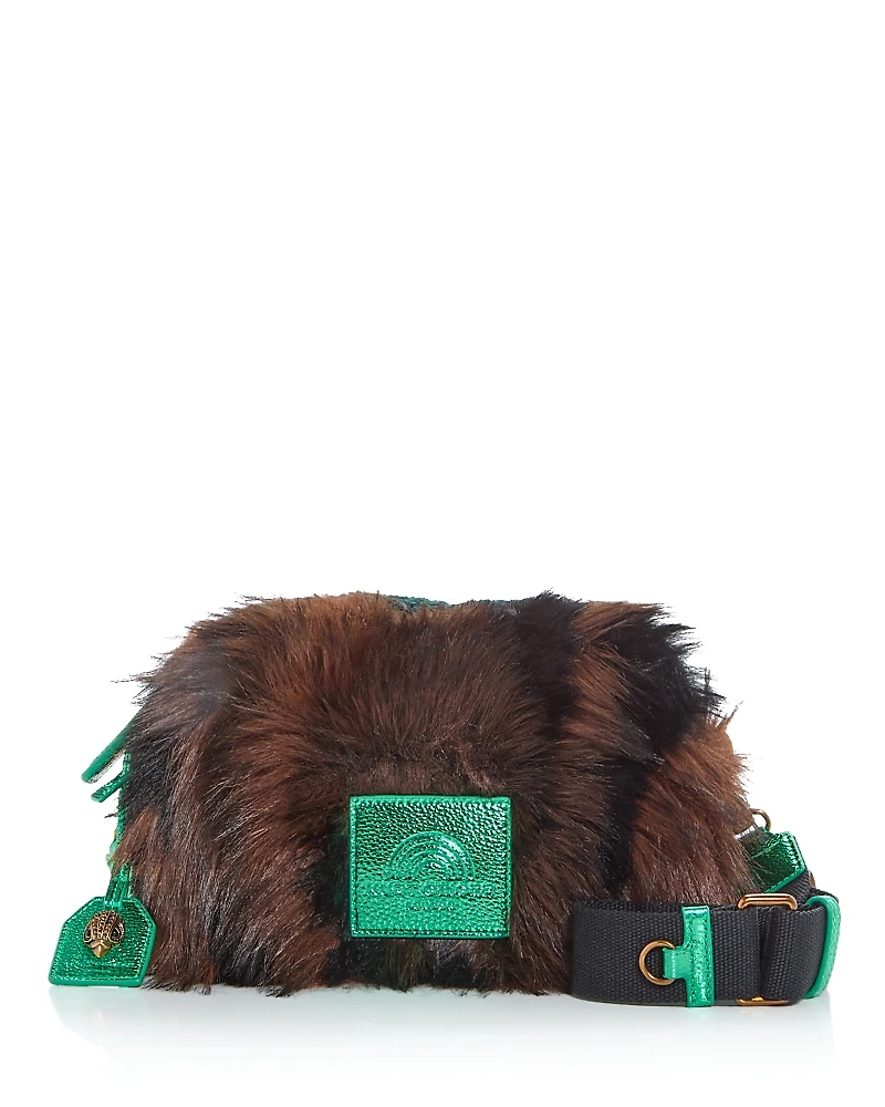Kurt Geiger London Southbank Faux Fur Camera Crossbody Bag