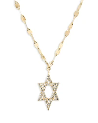 Lana Jewelry Diamond Star Of David Pendant Necklace