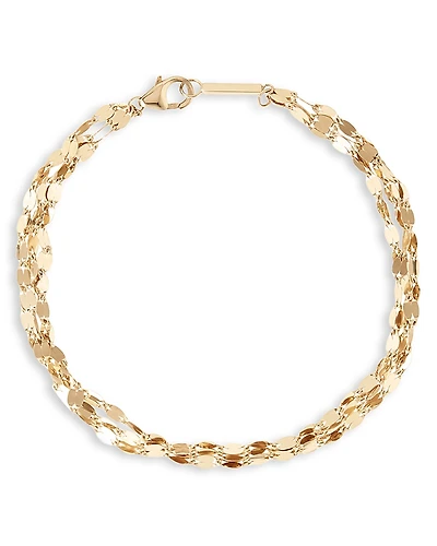 Lana Jewelry 14K Yellow Gold Mega Gloss Blake Chain Bracelet