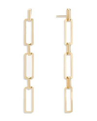 Lana Jewelry Paperclip Chain Linear Drop Earrings