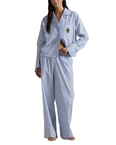 Lauren Ralph Bloom Long Sleeve Pajama Set