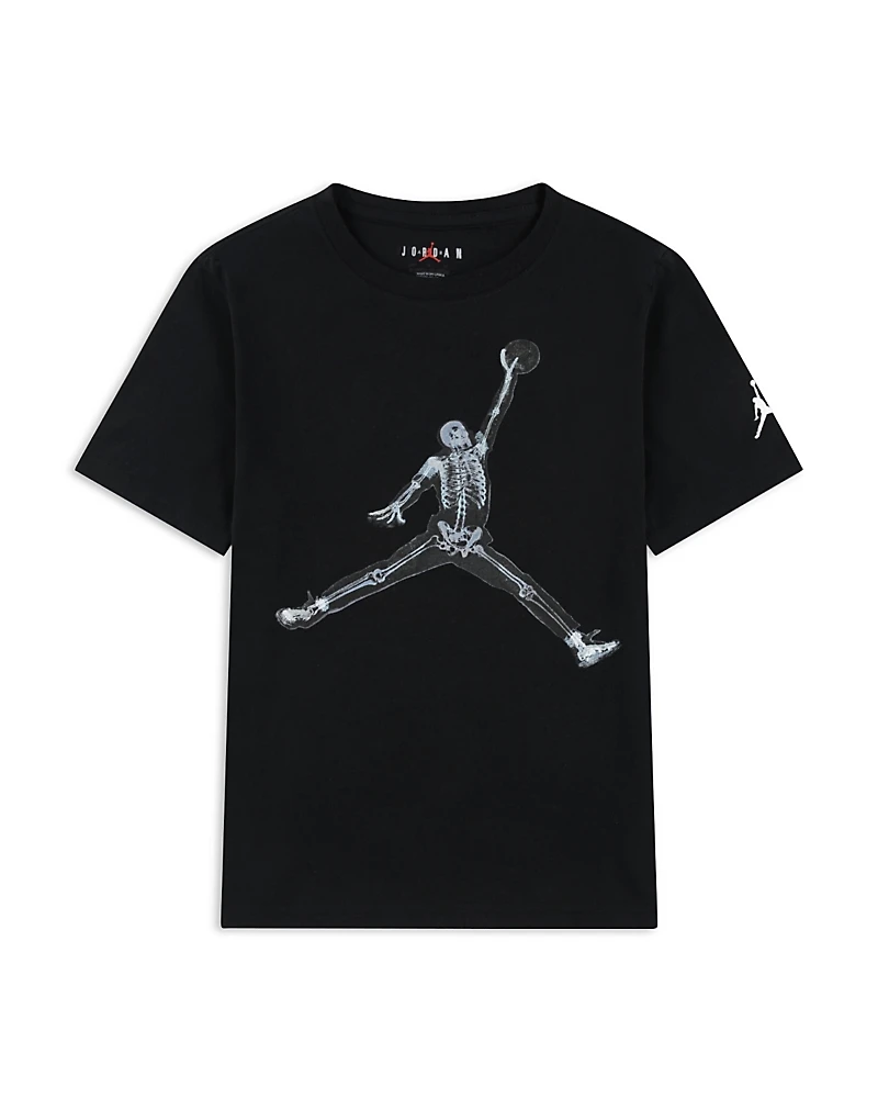 Jordan Boys' Skeleton Jumpman Tee - Big Kid
