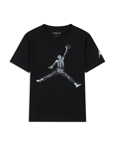 Jordan Boys' Skeleton Jumpman Tee - Big Kid