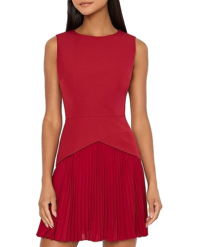 Milly Haddy Pleated Dress