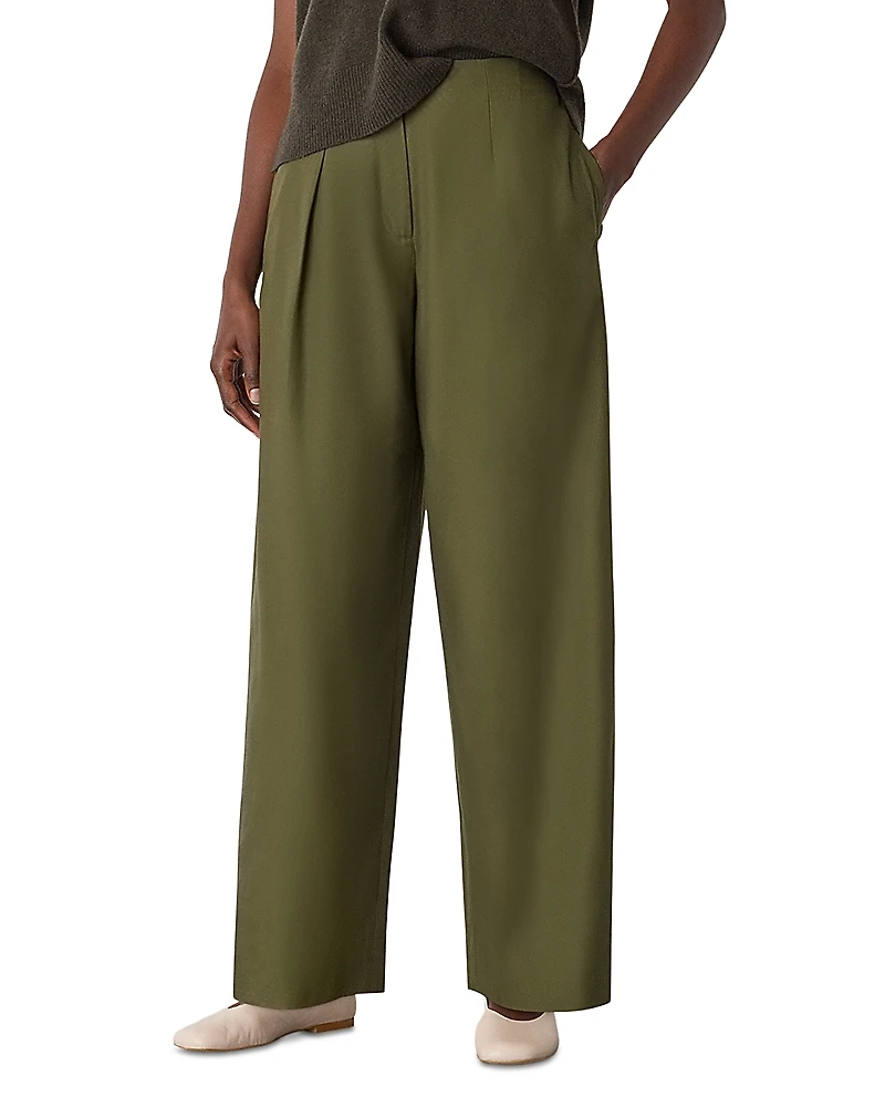 Whistles Pleat Front Barrel Trousers