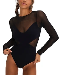 Free People All An Illusion Bodysuit