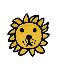 Maison Deux Leeuw Lion Rug, 34.5 x 35.5