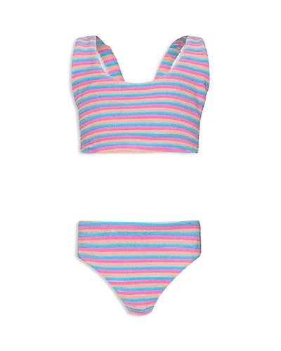 Pq Swim Girls' Finley Two Piece Swimsuit - Little Kid, Big Kid