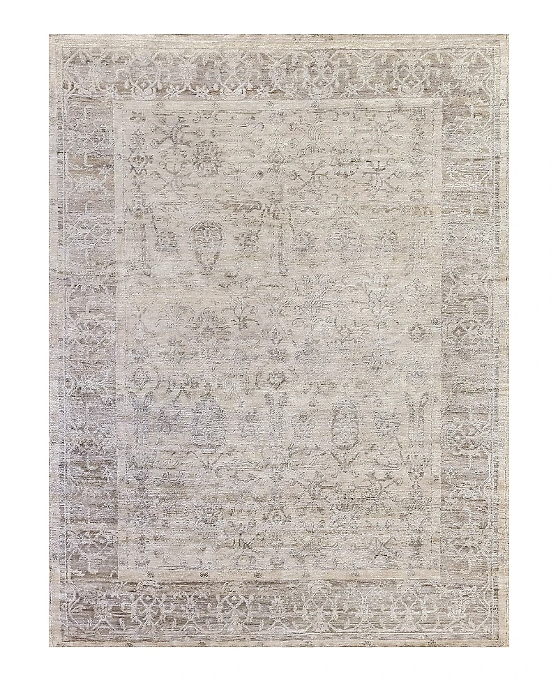 Exquisite Rugs Antique'd Silk 3284 Area Rug 6'X9'