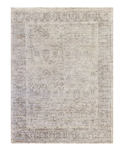 Exquisite Rugs Antique'd Silk 3284 Area Rug 6'X9'