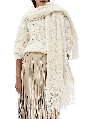 rag & bone Luisa Scarf Long Sleeve Sweater